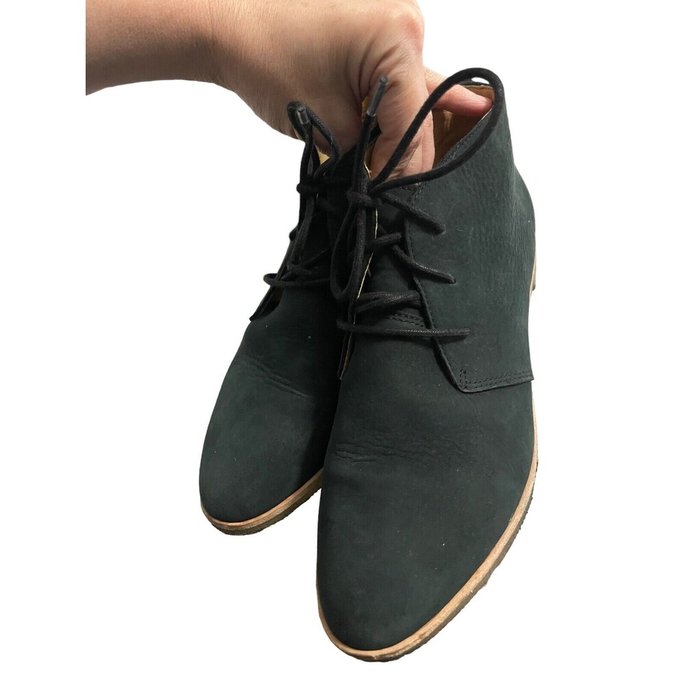 Clarks Originals Desert Womens Size 9 Deep Blue/Green Suede Gum Sole